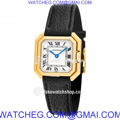 Cartier 78099 Sextavado Manual Female 18k yellow gold 3