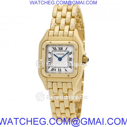 Cartier W25022B9 Panthere Quartz Female 18k Yellow Gold 3