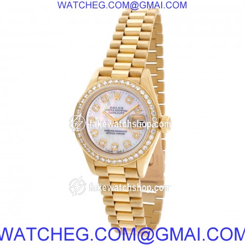 Rolex 69178 Datejust Automatic Female 18k yellow gold 3