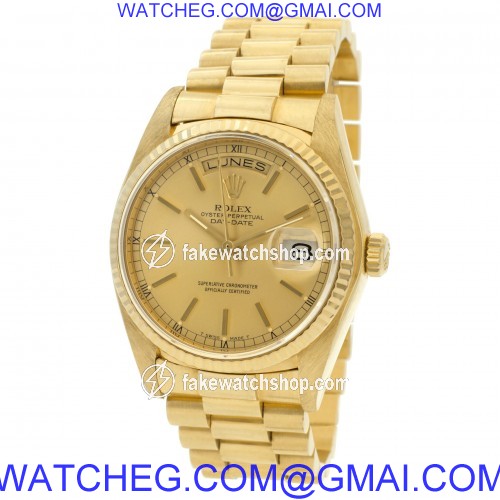 Rolex 18038 Day-Date Automatic Male 18k yellow gold 3