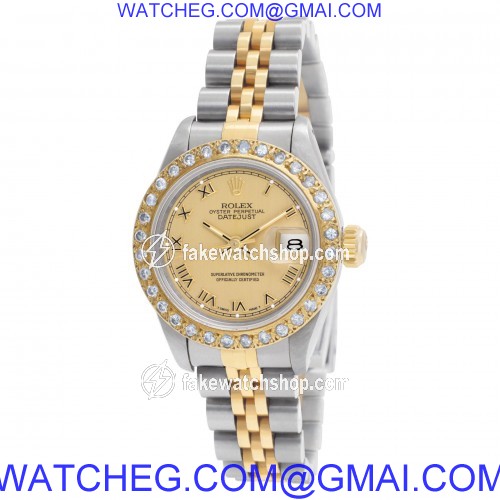 Rolex 69173 Datejust Automatic Female Stainless Steel 3