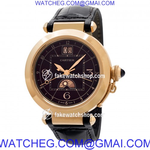 Cartier W3030001 Pasha Automatic Male 18k rose gold 3