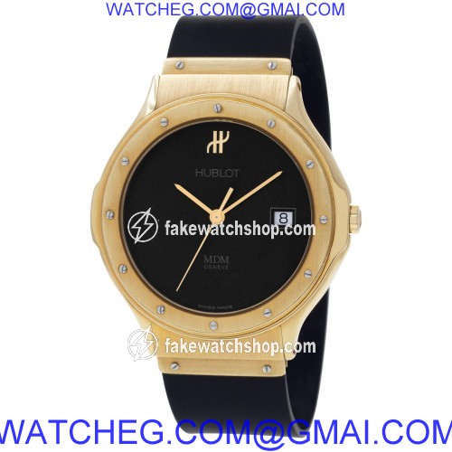 Hublot 1391.3 M D M Quartz Unisex 18k yellow gold 3
