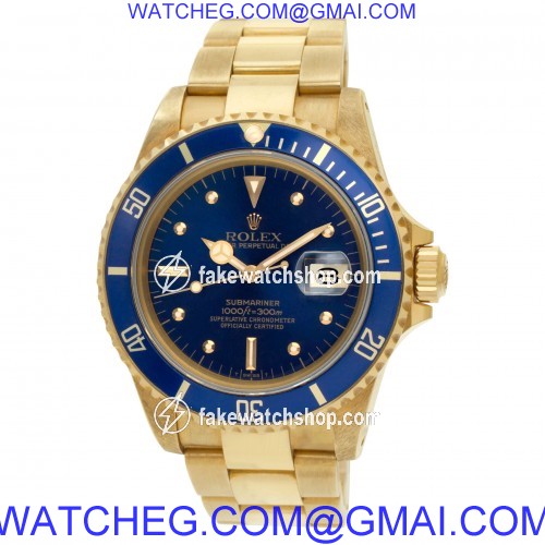 Rolex 16808 Submariner Automatic Male 18k yellow gold 3