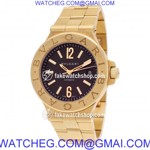 Bvlgari DG40G Diagono Automatic Male 18k yellow gold 3