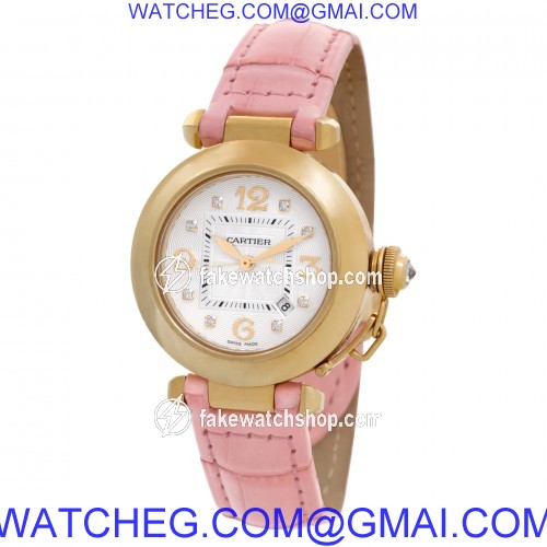Cartier WJ11891G Pasha Automatic Female 18k yellow gold 3