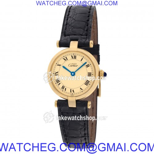 Cartier 052429 Vendome Quartz Female Vermeil 3