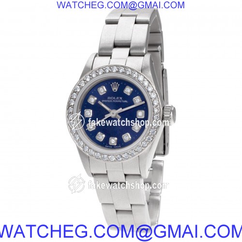 Rolex 67180 Oyster Perpetual Automatic Female Stainless Steel 3