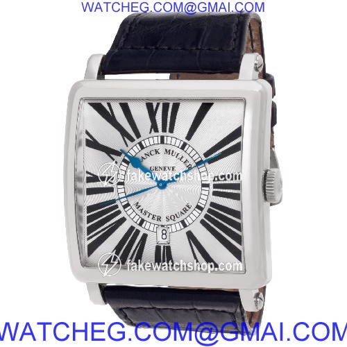 Franck Muller 6000 K SC Master Square Automatic Male 18k White Gold 3