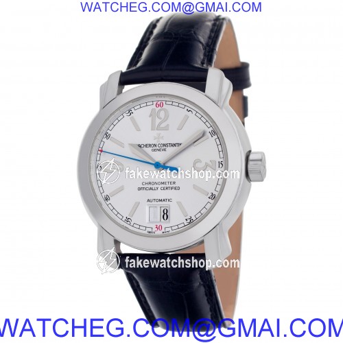 Vacheron Constantin 42015 Malte Automatic Unisex 18k White Gold 3