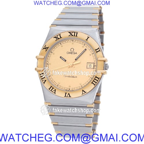 Omega 39610701 Constellation Quartz Male 18k gold & Stainless Steel 3
