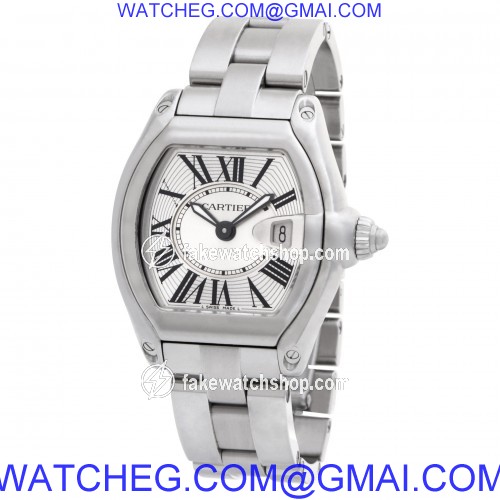 Cartier W62016V3 Roadster Quartz Female Stainless Steel 3