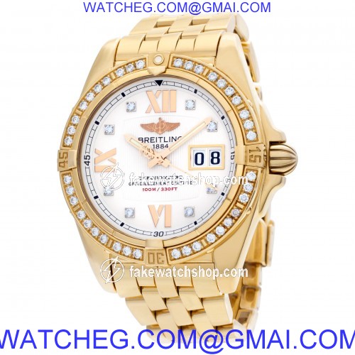 Breitling h49350 Windrider Cockpit Automatic Unisex 18k rose gold 3