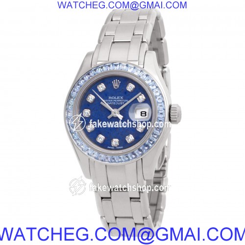 Rolex 80309 Pearlmaster Automatic Female 18k White Gold 3