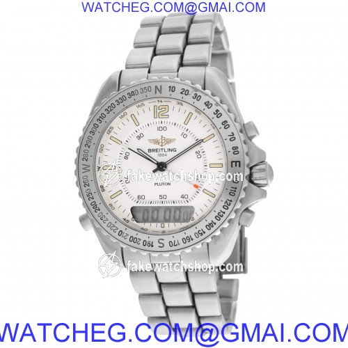 Breitling A51038 Pluton Quartz Male Stainless Steel 3