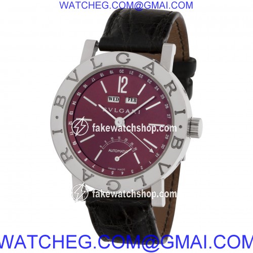 Bvlgari BB GL AC Diagono Automatic Unisex 18k White Gold 3