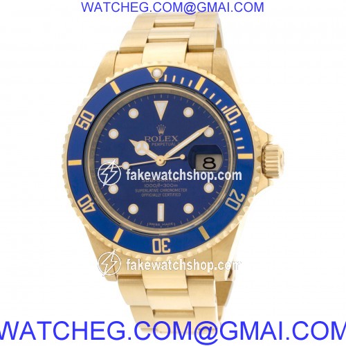 Rolex 16618 Submariner Automatic Male 18k yellow gold 3