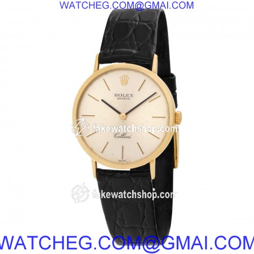 Rolex 4112 Cellini Manual Unisex 18k yellow gold 3
