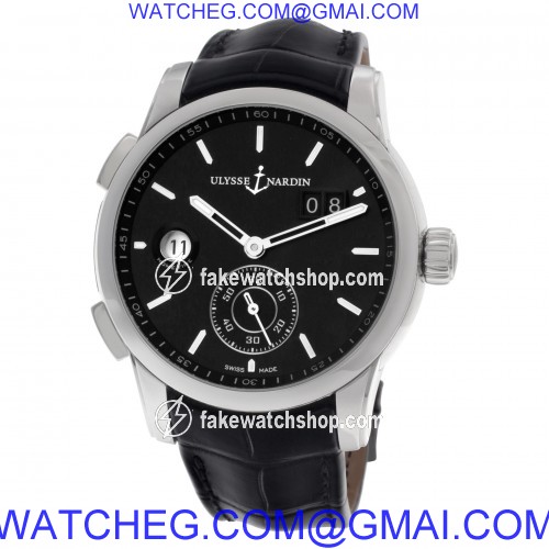 Ulysse Nardin 3343126 Dual Time Automatic Unisex Stainless Steel 3