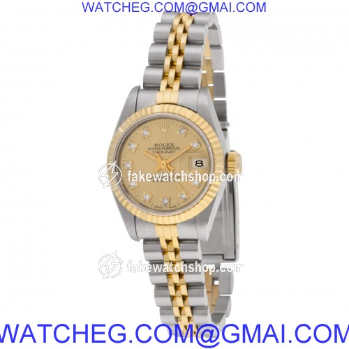 Rolex 69173 Datejust Automatic Female Stainless Steel 3