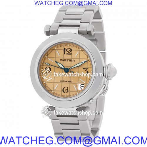 Cartier 2324 Pasha 35 Automatic Female Stainless Steel 3