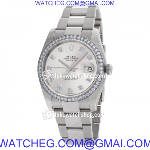 Rolex 116244 Datejust Automatic Unisex Stainless Steel 3