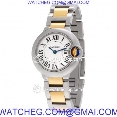 Cartier W2BB0010 Ballon Bleu Quartz Female Stainless Steel 3