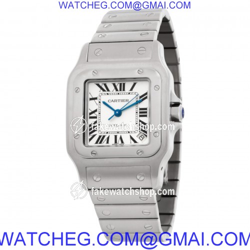 Cartier w20098d6 Santos Automatic Unisex Stainless Steel 3