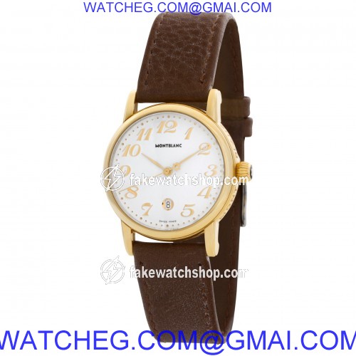 MontBlanc 7008 Meisterstuck Quartz Unisex 18k yellow gold 3