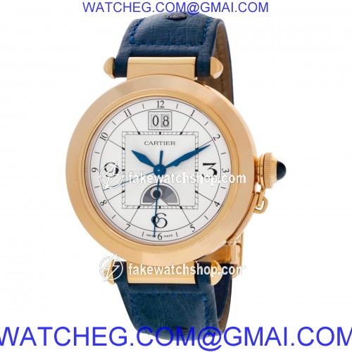 Cartier W3109151 Pasha Automatic Male 18k rose gold 3