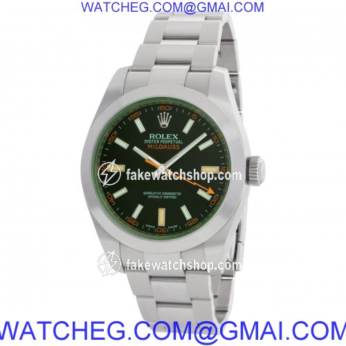 Rolex 116400GV Milgauss Automatic Male Stainless Steel 3