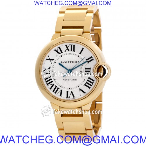 Cartier WGBB0011 Ballon Bleu Automatic Unisex 18k yellow gold 3