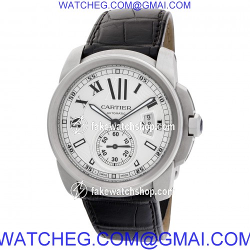 Cartier W7100041 Calibre Automatic Unisex Stainless Steel 3