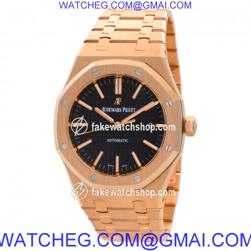 Audemars Piguet 15400OR.OO.1220OR.01 Royal Oak Automatic Male 18k Pink Gold 3