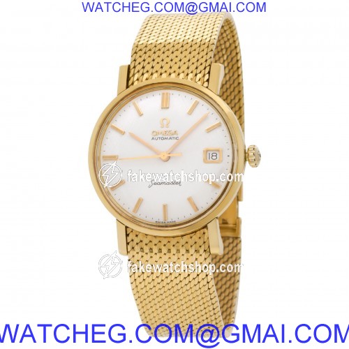 Omega 14743 SC-62 Seamaster Automatic Unisex 18k Yellow Gold 3