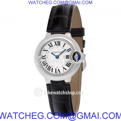 Cartier W69010Z4 Ballon Bleu Quartz Female Stainless Steel 3