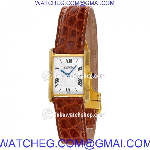 Cartier 1615 Must de Quartz Female Vermeil 3