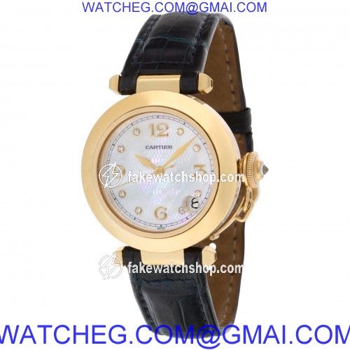 Cartier 1035 Pasha 35 Automatic Unisex 18k yellow gold 3