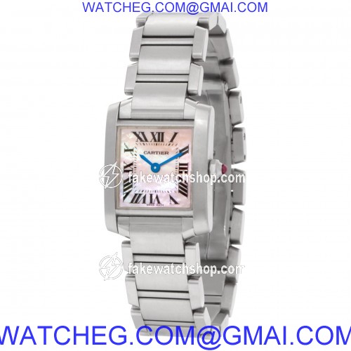 Cartier W51028Q3 Tank Francaise Quartz Female Stainless Steel 3