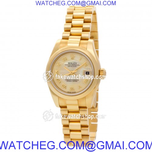 Rolex 179168 Datejust Automatic Female 18k yellow gold 3