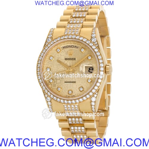 Rolex 118388 Day-Date Automatic Male 18k yellow gold 3