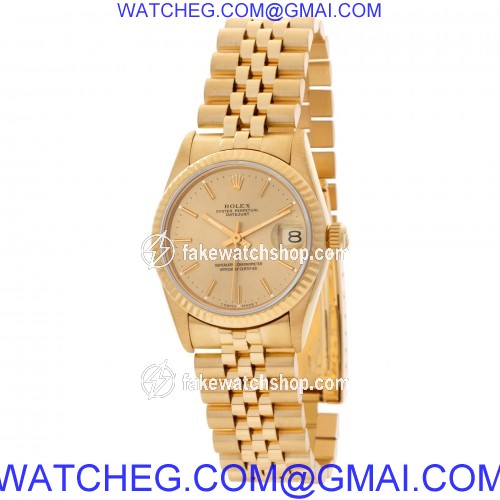 Rolex 68278 Datejust Automatic Unisex 18k yellow gold 3