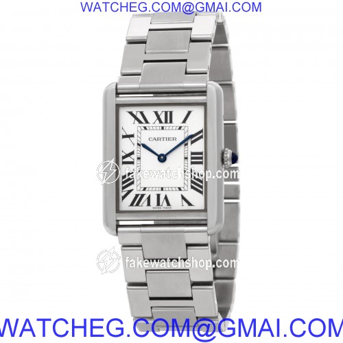 Cartier W5200014 Tank Solo Quartz Unisex Stainless Steel 3