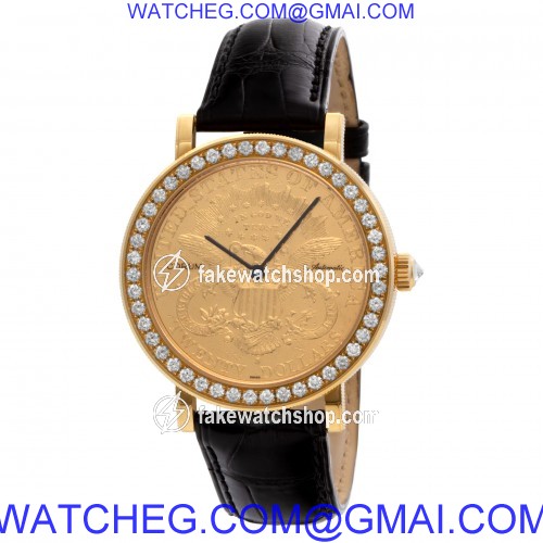 Corum 293.646.65/0001 $20 Coin Automatic Male 18k yellow gold 3
