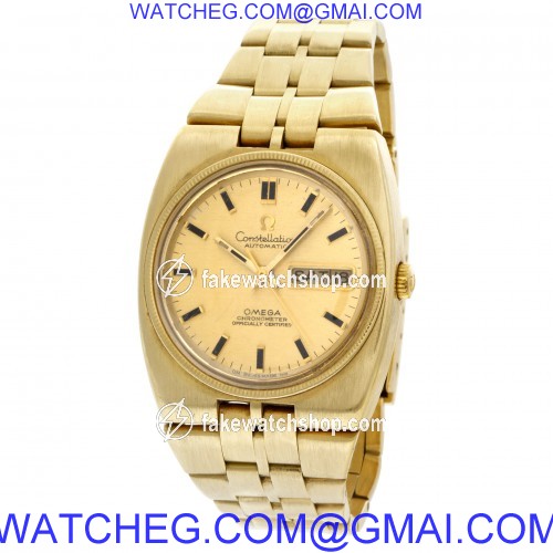 Omega 168.045 Constellation Automatic Male 18k yellow gold 3