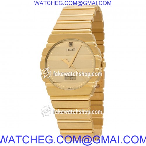 Piaget 15562C701 Polo Quartz Unisex 18k yellow gold 3