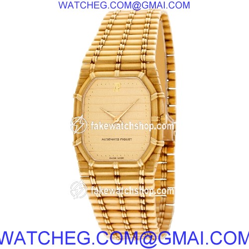 Audemars Piguet 56205 Bamboo Quartz Unisex 18k yellow gold 3