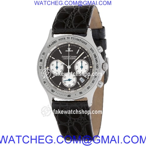 Jaeger LeCoultre 115.8.31 Chronograph Quartz Unisex Stainless Steel 3