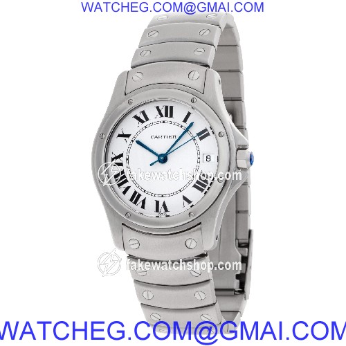 Cartier W20026K1 Santos Automatic Unisex Stainless Steel 3