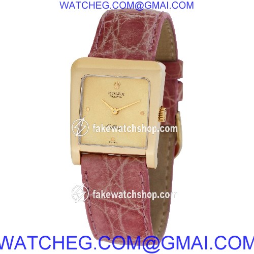 Rolex 4100 Cellini Manual Female 18k yellow gold 3